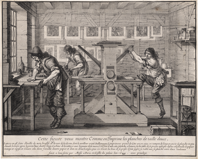 Lot 5034, Auction 126, Bosse, Abraham, Der Kupferdrucker