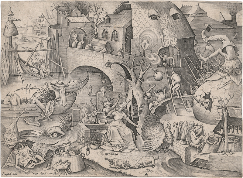 Lot 5043, Auction 126, Bruegel d. Ä., Pieter - nach, Invidia - Neid