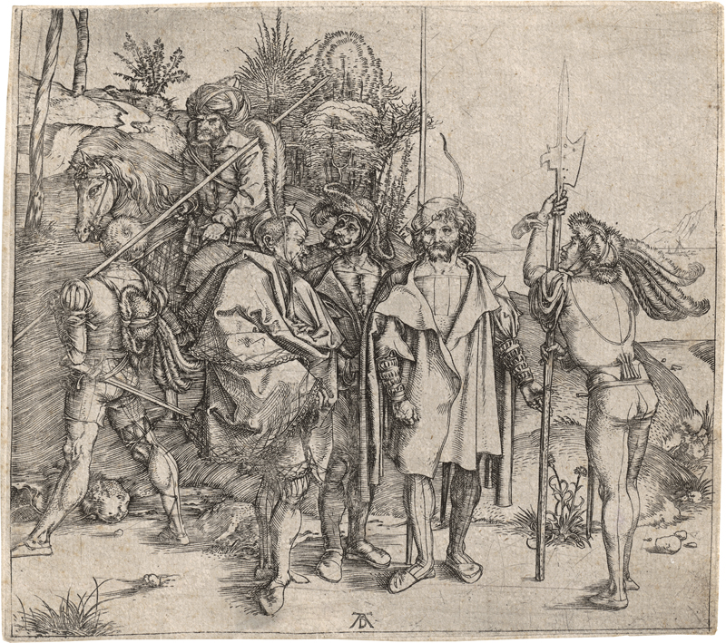Lot 5083, Auction 126, Dürer, Albrecht, Die sechs Kriegsleute