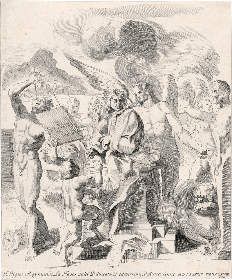 Lot 5156, Auction 126, Lafage, Raymond, Ca. 77 Radierungen nach Zeichnungen des Künstlers