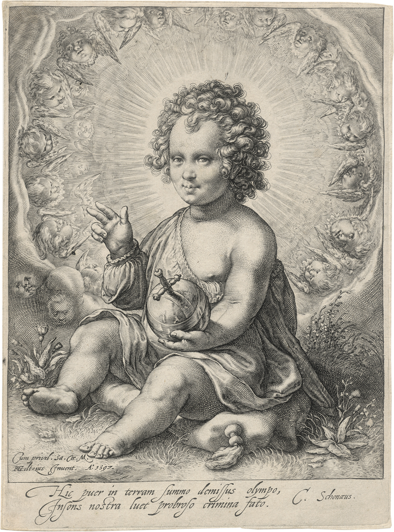 Lot 5229, Auction 126, Saenredam, Jan - zugeschrieben, Salvator Mundi