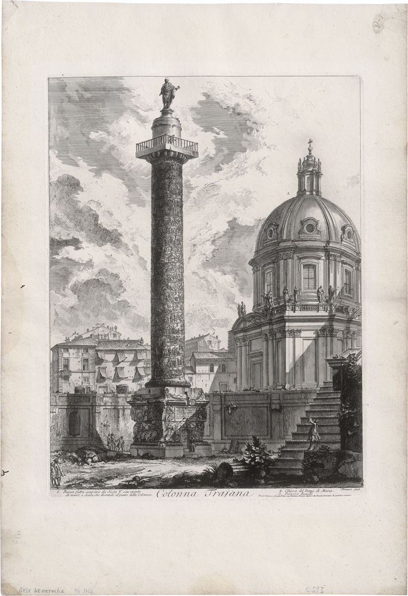 Lot 5321, Auction  126, Piranesi, Giovanni Battista, Colonna Trajana