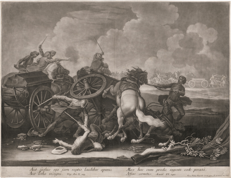 Lot 5328, Auction  126, Rugendas d. Ä., Georg Philipp, Eine Folge mit sechs Schlachtenszenen