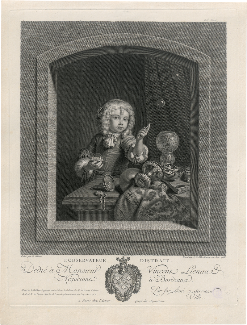 Lot 5343, Auction 126, Wille, Johann Georg, L'observateur distrait