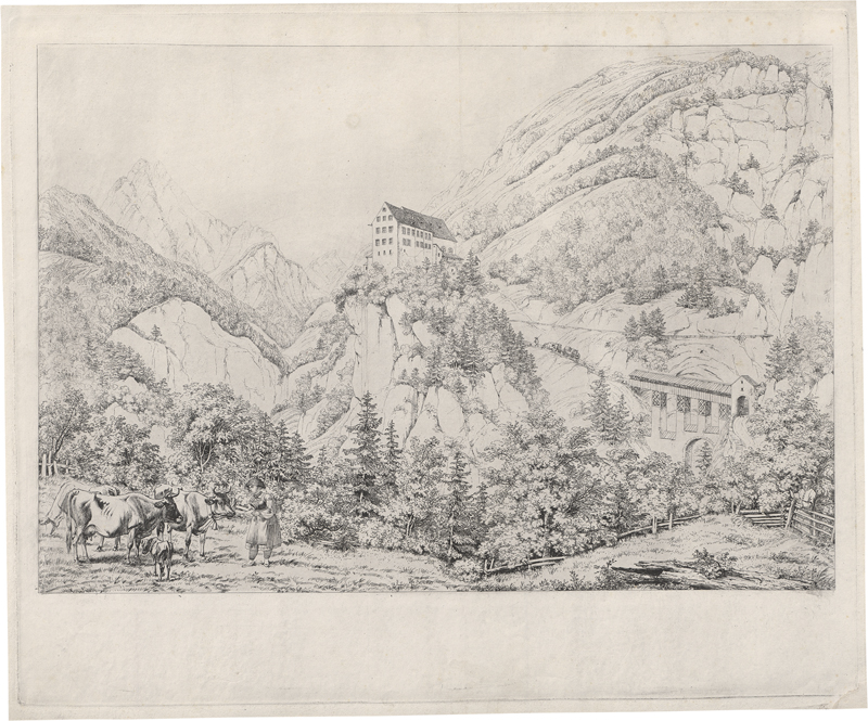 Lot 5359, Auction 126, Erhard, Johann Christoph, Der Georgenberg bei Schwaz in Tyrol