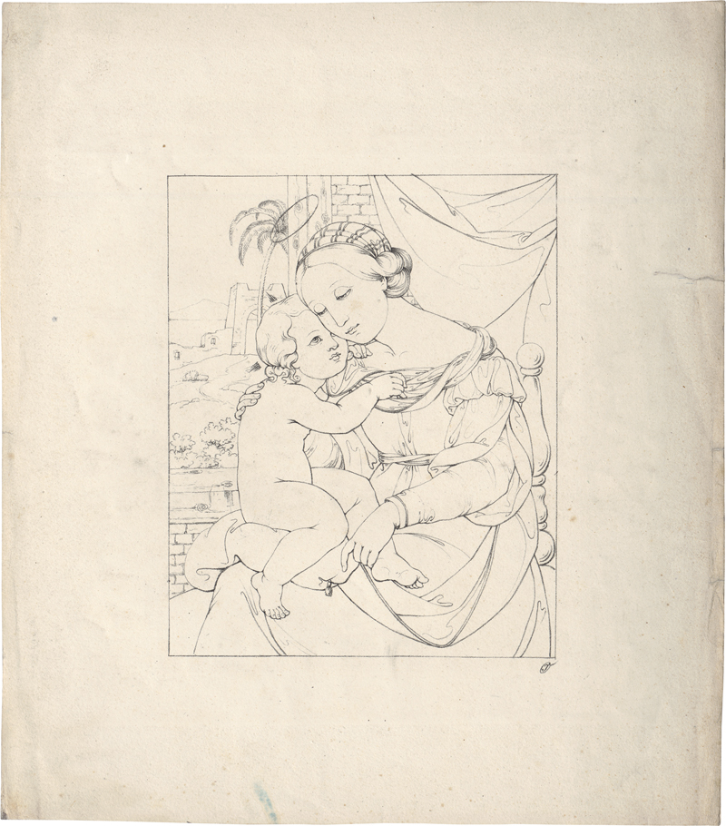 Lot 5368, Auction 126, Ignatius, Otto Friedrich, Madonna mit Kind