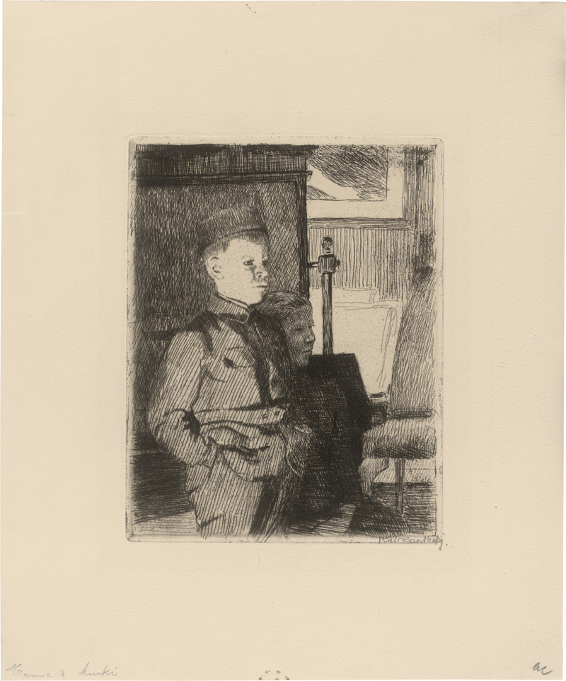 Lot 5385, Auction 126, Kalckreuth, Leopold Graf von, Geschwister (Hanne und Mucki)