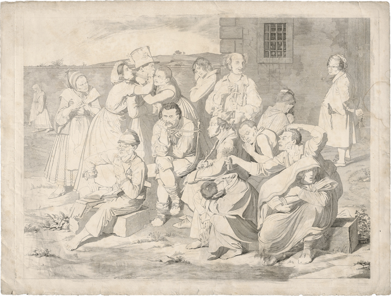 Lot 5398, Auction 126, Merz, Caspar Heinrich, Das Narrenhaus