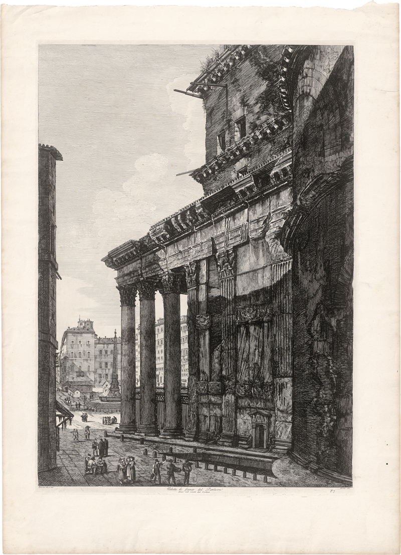 Lot 5410, Auction 126, Rossini, Luigi, Zwölf Ansichten aus Rom