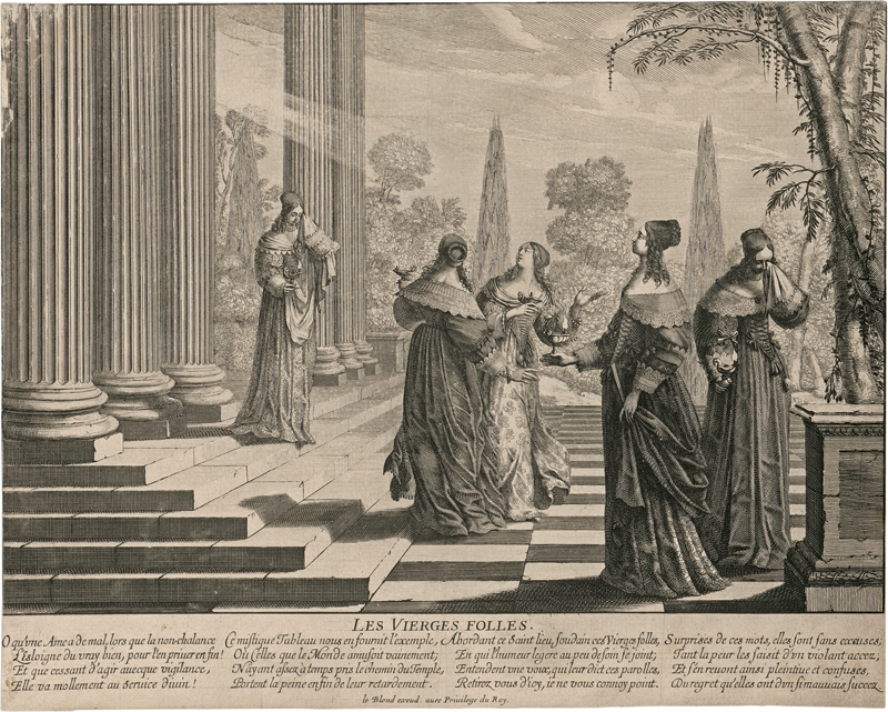 Lot 5509, Auction 126, Bosse, Abraham, Les vierges sages et les vierges folles