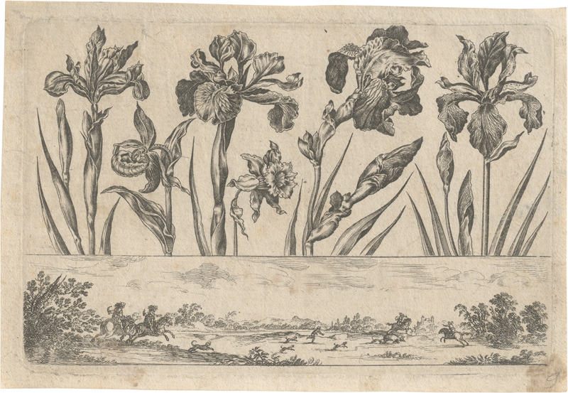 Lot 5527, Auction 126, Cochin, Nicolas, Blumen und Landschaften