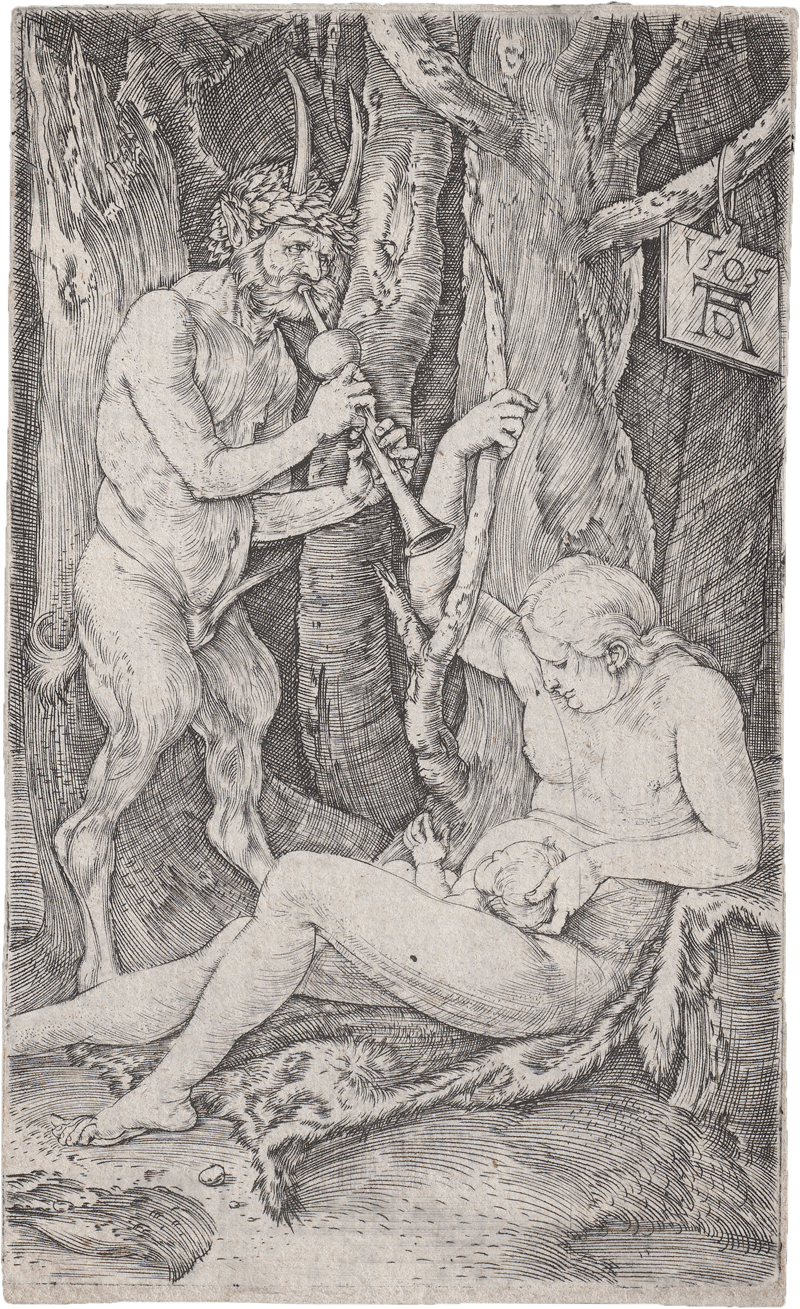 Lot 5538, Auction 126, Dürer, Albrecht, Satyrfamilie