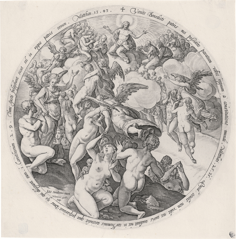 Lot 5558, Auction 126, Goltzius, Hendrik, Das Jüngste Gericht