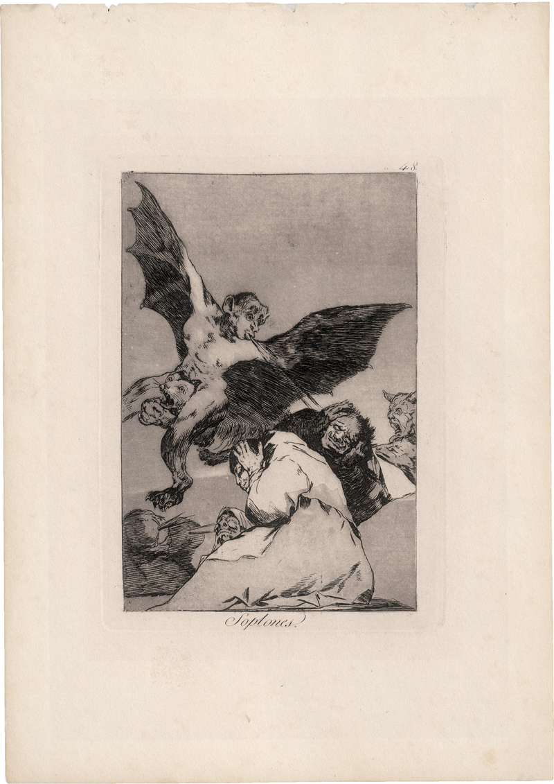 Lot 5565, Auction 126, Goya, Francisco de, Soplones