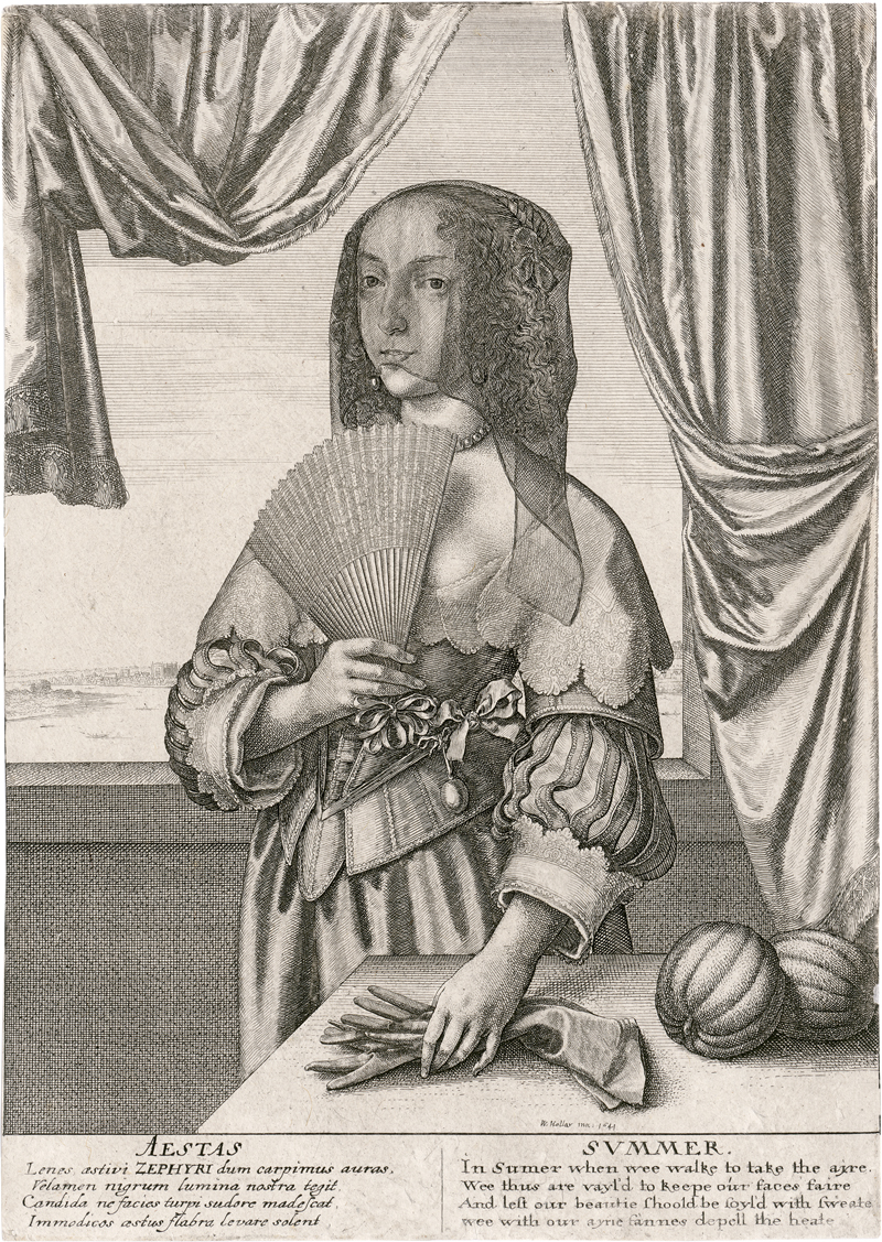 Lot 5596, Auction 126, Hollar, Wenzel, Allegorie des Sommers