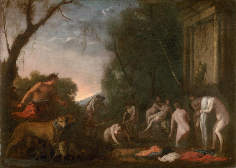 Lot 6018, Auction 126, Schönfeld, Johann Heinrich, Diana und Aktäon