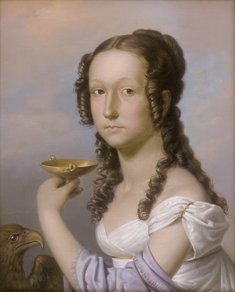 Lot 6051, Auction 126, Lieder, Friedrich Johann Gottlieb, Bildnis der Johanna Schubert als Hebe