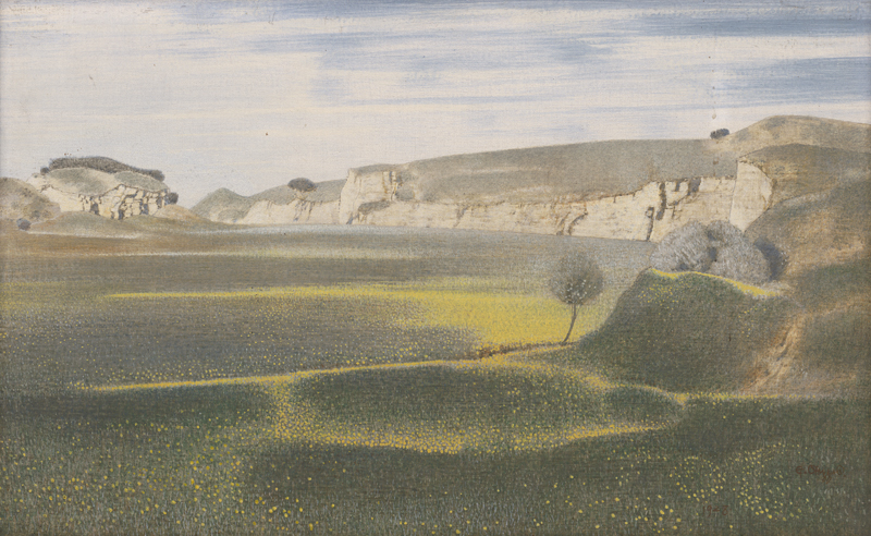 Lot 6190, Auction 126, Steppes, Edmund, "Löwenzahn" - Frühlingslandschaft im Jura