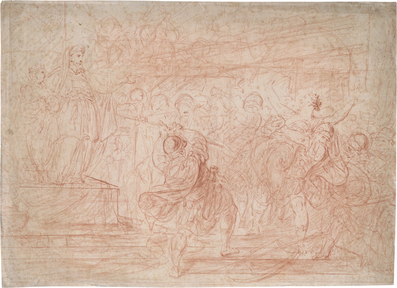 Lot 6566, Auction  126, Rode, Christian Bernhard, Jephta und seine Tochter