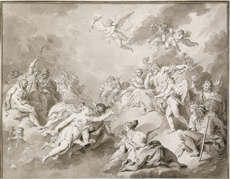 Lot 6579, Auction 126, Pernet, Jacques-Henry-Alexandre, Zwei Ruinencappriccios