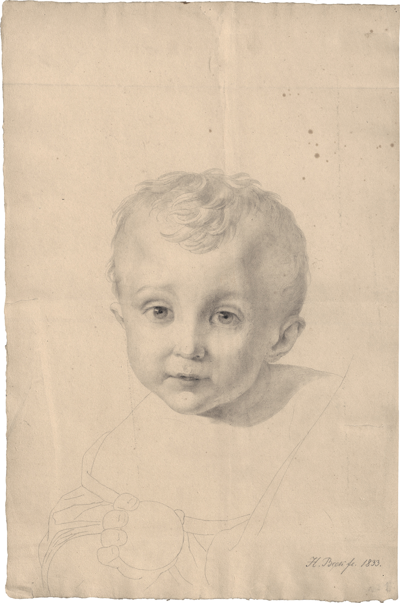 Lot 6651, Auction 126, Beck, Johann Heinrich, Bildnis eines Kindes, in der Hand einen Ball haltend