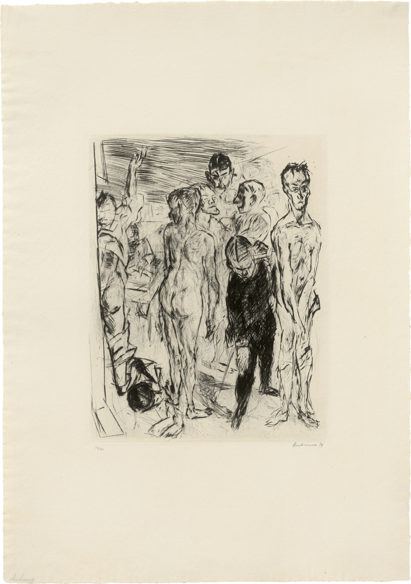 Lot 7069, Auction 126, Beckmann, Max, Musterung