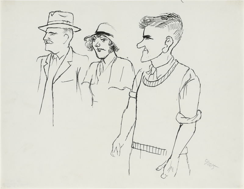 Lot 7093, Auction  126, Grosz, George, Passanten Berlin