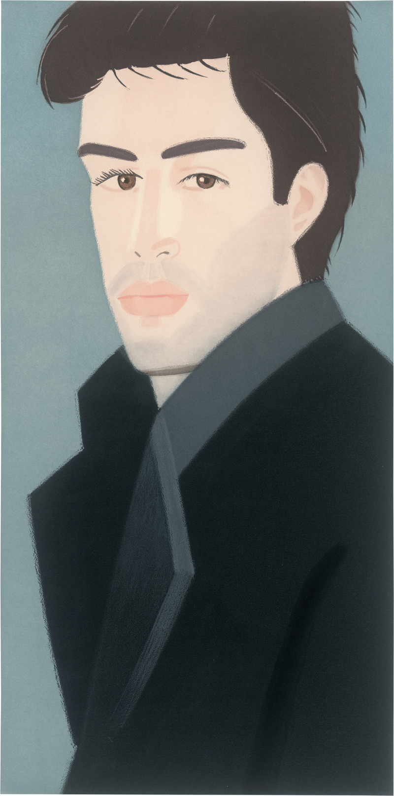 Lot 7281, Auction 126, Katz, Alex, Blue Coat (Vincent)