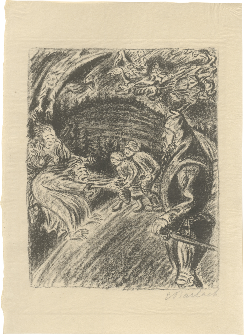 Lot 8019, Auction  126, Barlach, Ernst, 5 Druckgraphiken