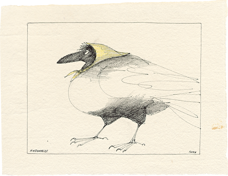 Lot 8098, Auction  126, Flora, Paul, Rabenhexe