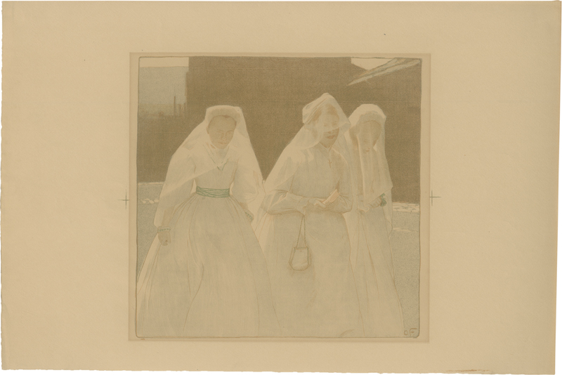 Lot 8105, Auction  126, Friedrich, Otto, Drei Schwestern