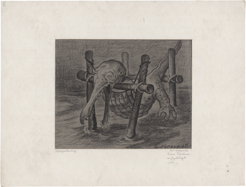 Lot 8116, Auction  126, Großpietsch, Curt, Zum Trocknen aufgehängt