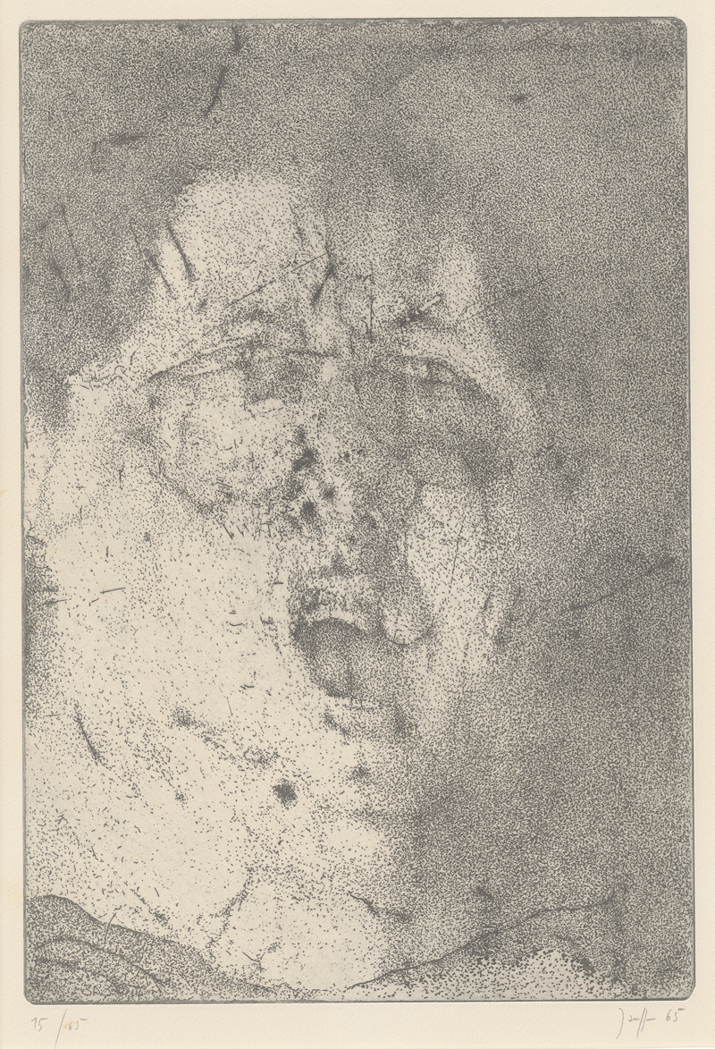 Lot 8135, Auction  126, Janssen, Horst, Selbst dramatisch