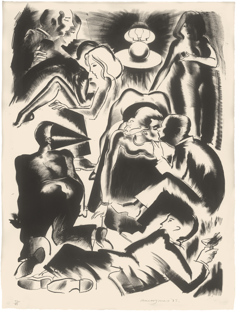 Lot 8139, Auction  126, Jones, Allen, High Society