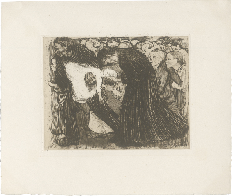 Lot 8151, Auction  126, Kollwitz, Käthe, Überfahren