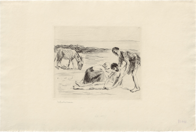 Lot 8164, Auction 126, Liebermann, Max, Der barmherzige Samariter
