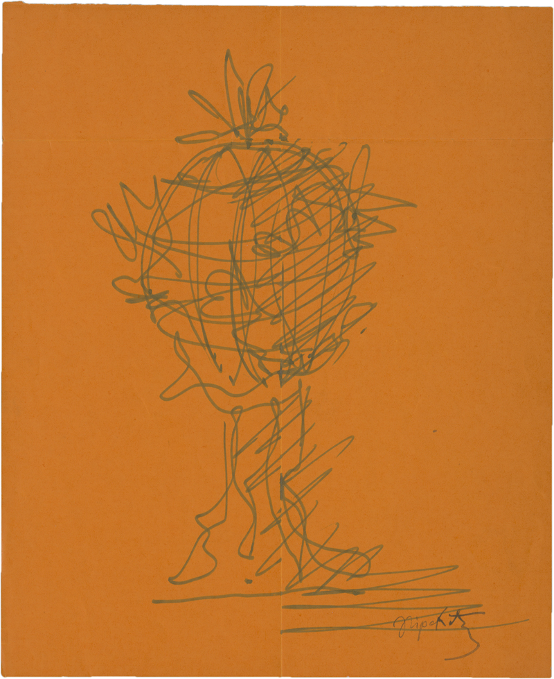 Lot 8172, Auction  126, Lipchitz, Jacques, Ideenskizze