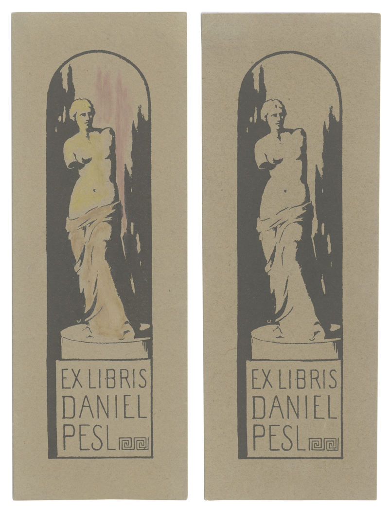 Lot 8182, Auction  126, Marc, Franz, Exlibris Daniel Pesl II