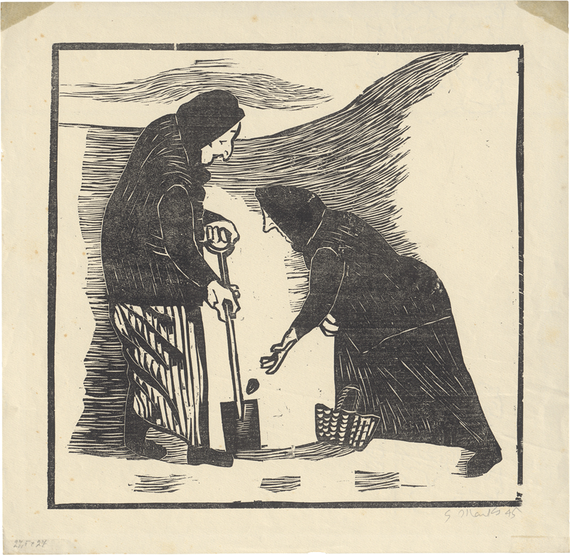 Lot 8185, Auction  126, Marcks, Gerhard, Kartoffellegerinnen; Pflüger I