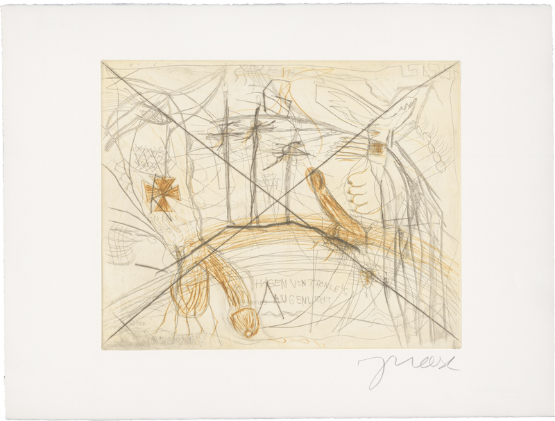 Lot 8195, Auction  126, Meese, Jonathan, Zwei Schwänze für ein Halleluja (...)