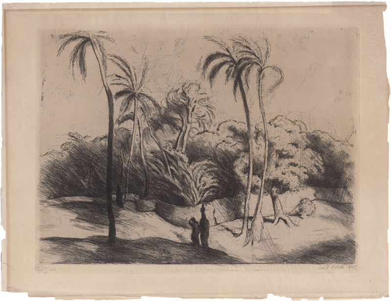 Lot 8219, Auction  126, Orlik, Emil, Auf Elefantine, Ägypten