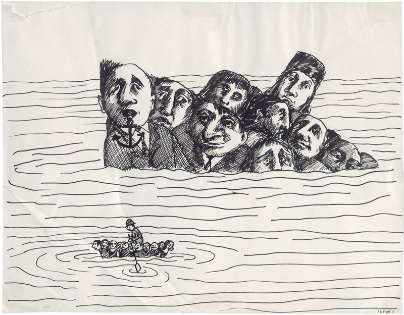 Lot 8278, Auction  126, Topor, Roland, Ohne Titel