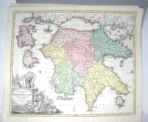 Los 138 - Griechenland - Konvolut von 9 teils kolorierten Kupferkarten - 7 - thumb