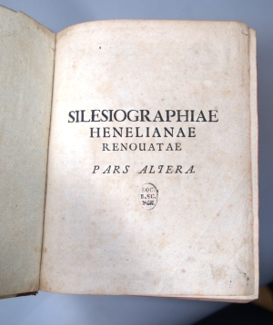 Los 143 - Henel von Hennenfeld, Nicolaus - Silesiographia renovata - 2 - thumb