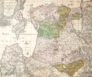 Lot 161, Auction  127, Lotter, Tobias Conrad, Livoniae et Curlandiae Ducatus cum insulis adjacentibus