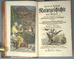 Los 348 - Buffon, Georges Louis Leclerc Comte de - Naturgeschichte der vierfüßigen Thiere [und:] Vögel.  - 2 - thumb