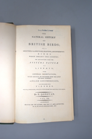 Los 350 - Donovan, Edward - The natural history of British birds, Band VII - 2 - thumb