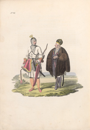 Los 435 - Costume, The - of the Russian Empire. Illustrated by upwards of seventy richly coloured engravings - 1 - thumb