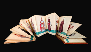 Los 440 - Vatikan - Leporello mit zahlreichen Darstellungen Geistlicher in verschiedenen Kostümen - 3 - thumb