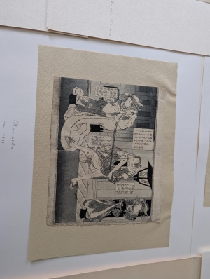 Los 621 - Japanische Buchholzschnitte - Sammlung von 9 Holzschnitt-Albumblättern - 8 - thumb